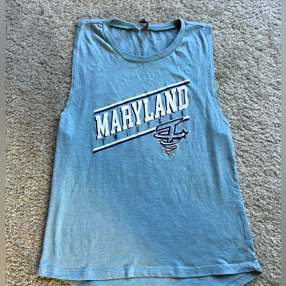 Maryland Twisters Women’s Muscle Tank, Size M
